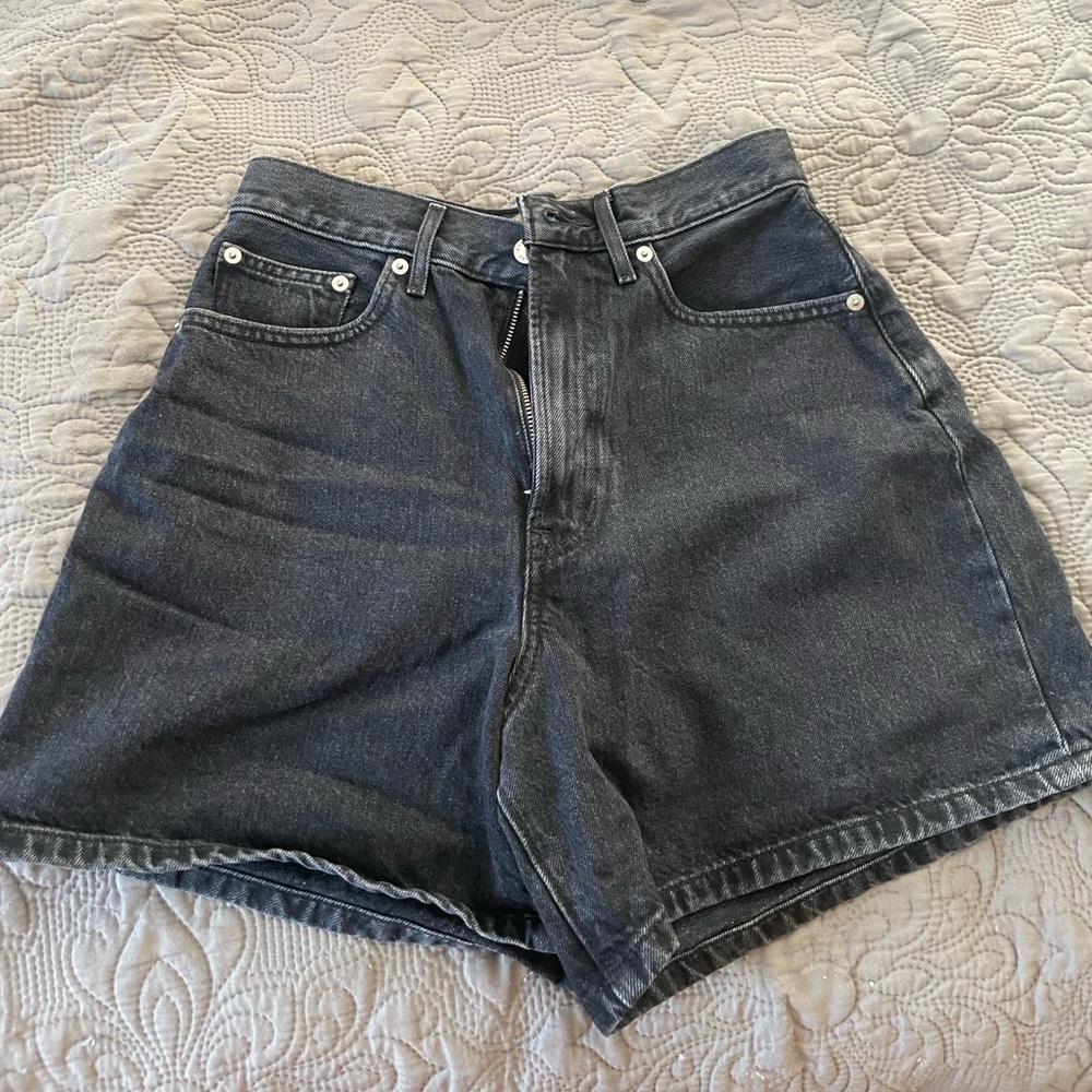 Everlane Denim A Line Shorts